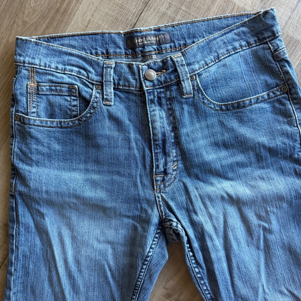 Cody James Duke Relaxed Bootcut Jeans Mens 33x32 Medium Wash Western Denim